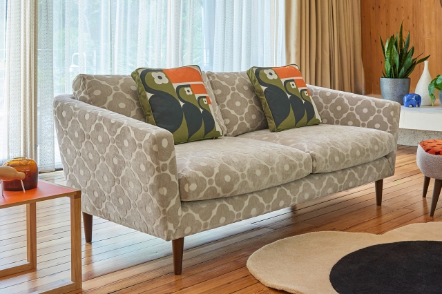 Orla Kiely Dorsey Small Sofa Boucle Sofas Living Room