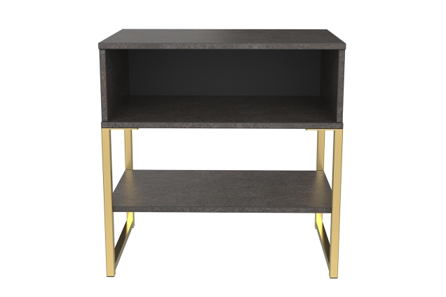 Pewter side table discount