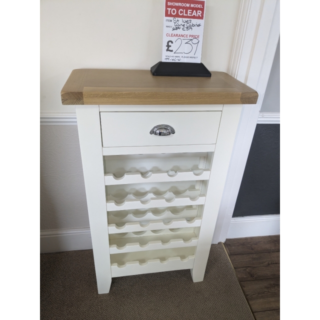 Store Clearance Items St Ives Wine Cabinet