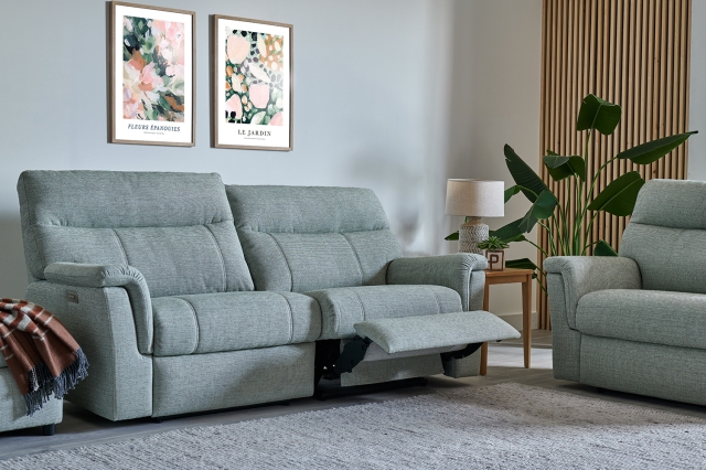 Helston Lumbar Support Reclining 2 Seater Sofa