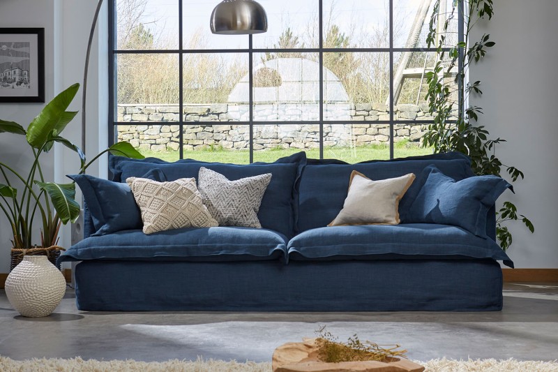 Tetrad Heritage Ava Loose Cover Grand Large Sofa Tetrad Heritage Ava Loose Cover Grand Large Sofa