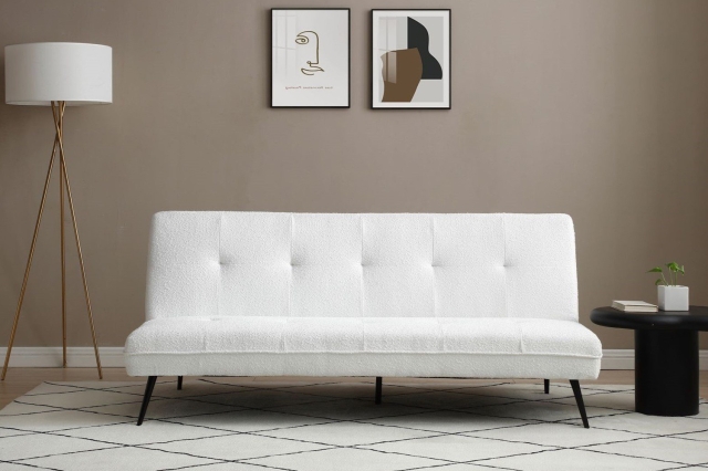 Cream sofa bed ikea discount