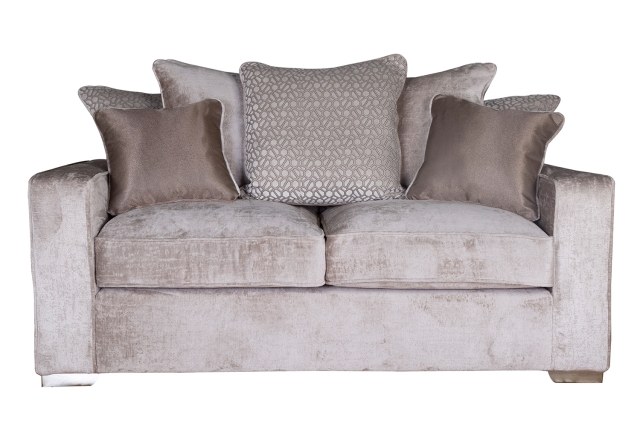 Cairo Fabric Pillow Back 3 Seater Sofa Cairo Fabric Pillow Back 3 Seater Sofa