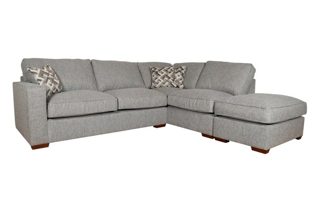 Cairo Fabric Standard Back Chaise Corner Sofa Cairo Fabric Standard Back Chaise Corner Sofa