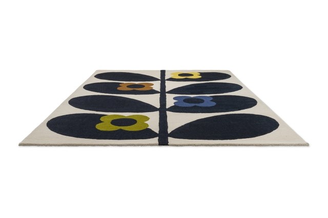 Orla Kiely Wild Rose Fawn Rug Orla Kiely Wild Rose Fawn Rug