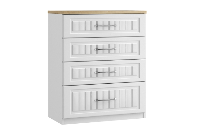 Maysons Furniture Panorama 4 Drawer Chest of Drawers with Deep Drawer