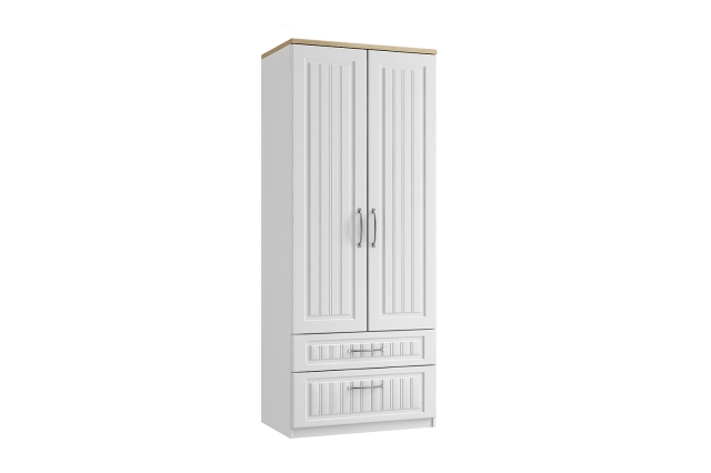 Maysons Furniture Panorama Double Wardrobe with Drawers