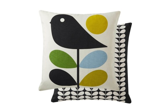 Orla Kiely Early Bird Duck Egg 45x45cm Feather Cushion Orla Kiely Early Bird Duck Egg 45x45cm Feather Cushion
