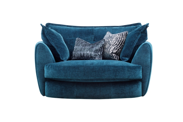Ashwood Designs Bouquet Curved Cuddler Sofa Chair