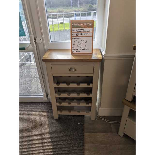 Store Clearance Items Dorset Wine Cabinet
