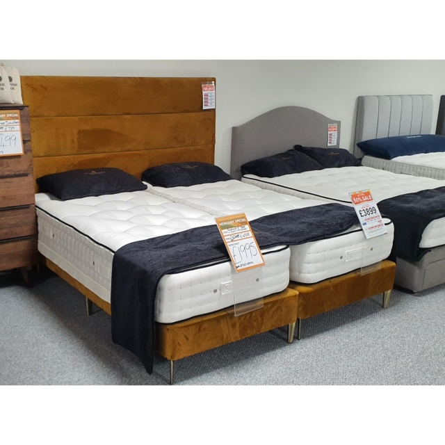 Store Clearance Items Prussia 6'0 Super King Bedframe and Fowey Headboard