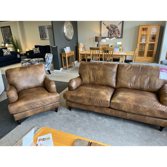 Store Clearance Items Beatrix 3 Seater Sofa and Chair