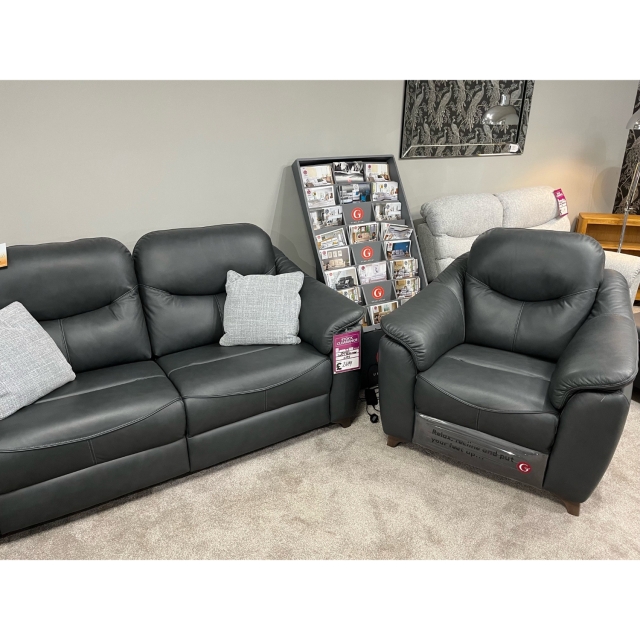 Store Clearance Items Jackson 3 Seater Sofa and Power Chair