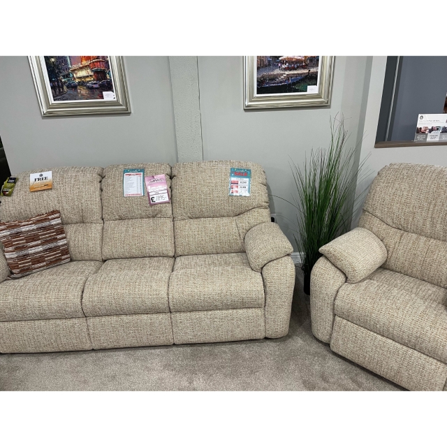 Store Clearance Items Mistrel 3 Seater Sofa and Power Chair