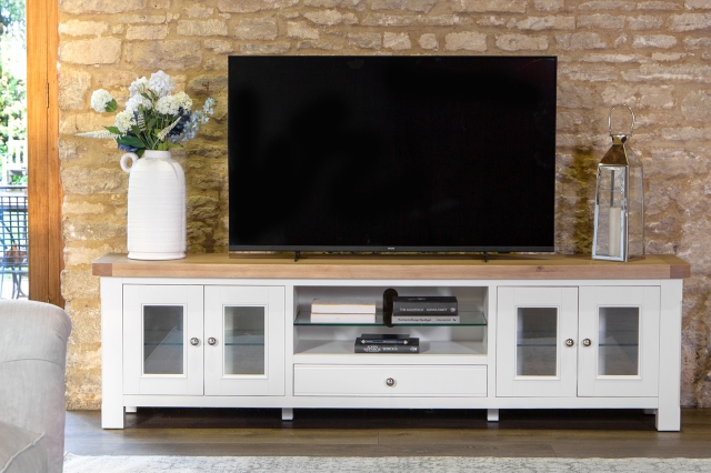 Kettle Interiors Classic Farmhouse Extra Large TV Stand