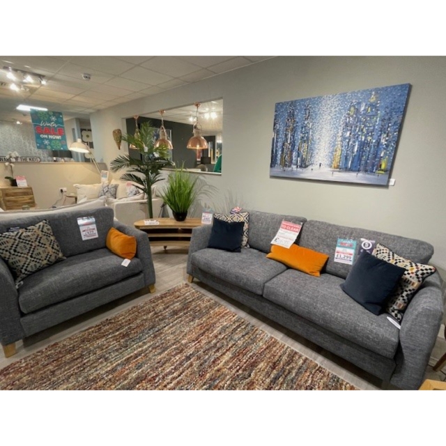 Store Clearance Items Mayfair Sofa and Chair