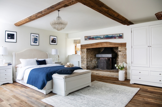 Chateau Warm White Bed Frame