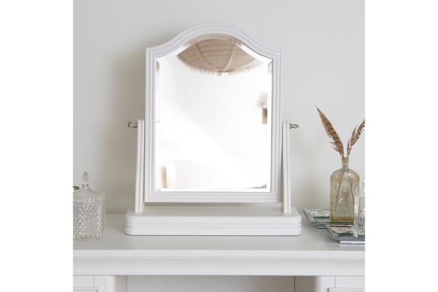 Kettle Interiors Chateau Warm White Dressing Table Mirror
