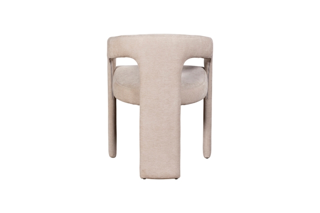 Georgia Light Beige Upholstered Dining Chair Pair Furniture World