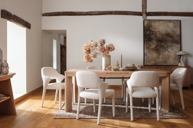 CLEARANCE Tivoli Reclaimed Wood 160-200cm Extending Dining Table