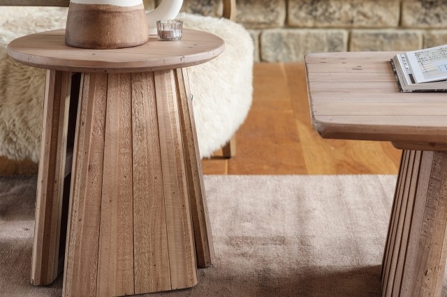 CLEARANCE - Tivoli Reclaimed Wood Lamp Table CLEARANCE - Tivoli Reclaimed Wood Lamp Table