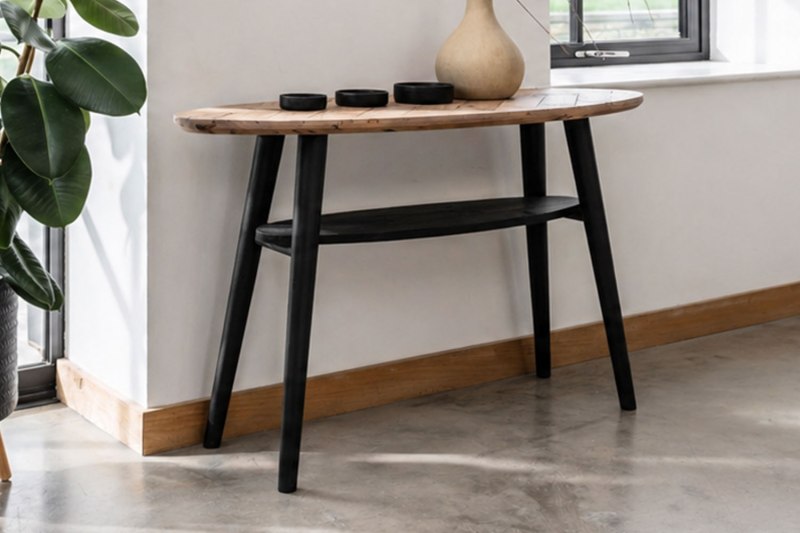 Franklin Reclaimed Wood Console Table Franklin Reclaimed Wood Console Table