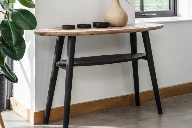 Franklin Reclaimed Wood Console Table Franklin Reclaimed Wood Console Table