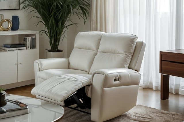 Ross Leather Electric Recliner 2 Seater Sofa Ross Leather Electric Recliner 2 Seater Sofa