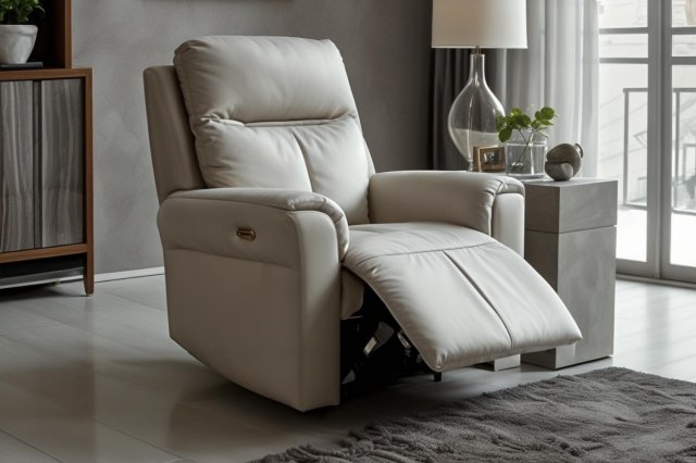 Ross Leather Electric Recliner Chair Ross Leather Electric Recliner Chair