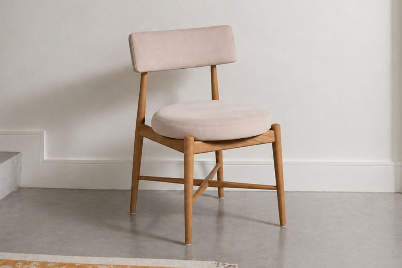 G Plan Flora Retro Pair Of Dining Arm Chairs in Taupe G Plan Flora Retro Pair Of Dining Arm Chairs in Taupe