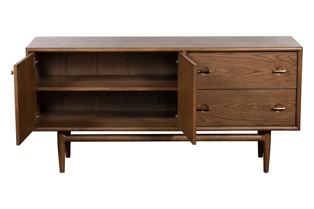 G Plan Marlow Retro Walnut Wide Sideboard Furniture World