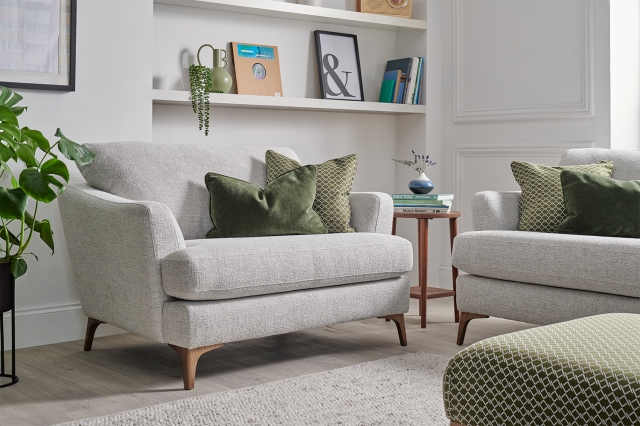 Hampton Boucle Upholstered Arm Chair
