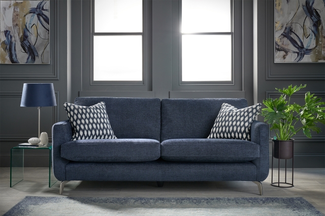Ashwood Designs Solo Upholstered 3 Seater Sofa