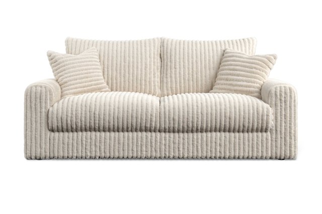 Chunky Cord Cream Large Sofa Chunky Cord Cream Large Sofa