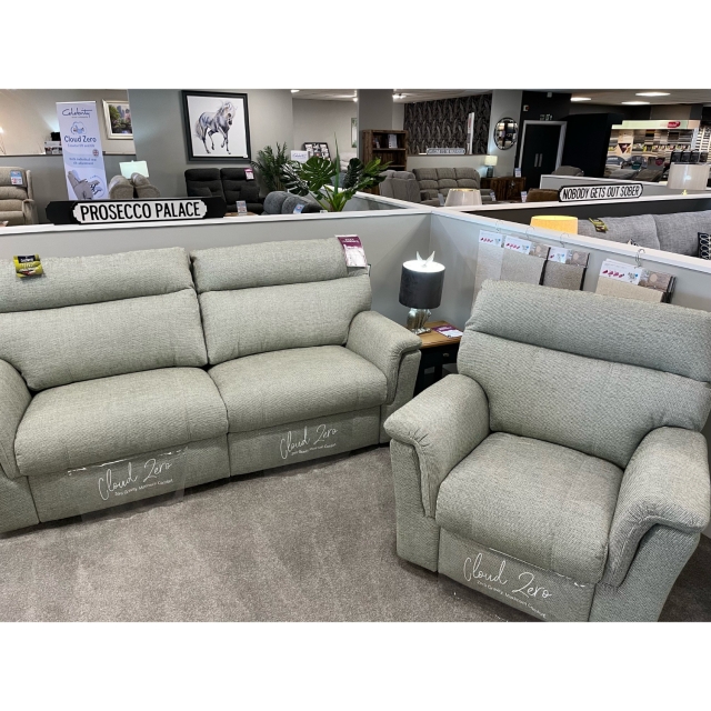 Store Clearance Items Helston Power 3 Seater Sofa and Chair