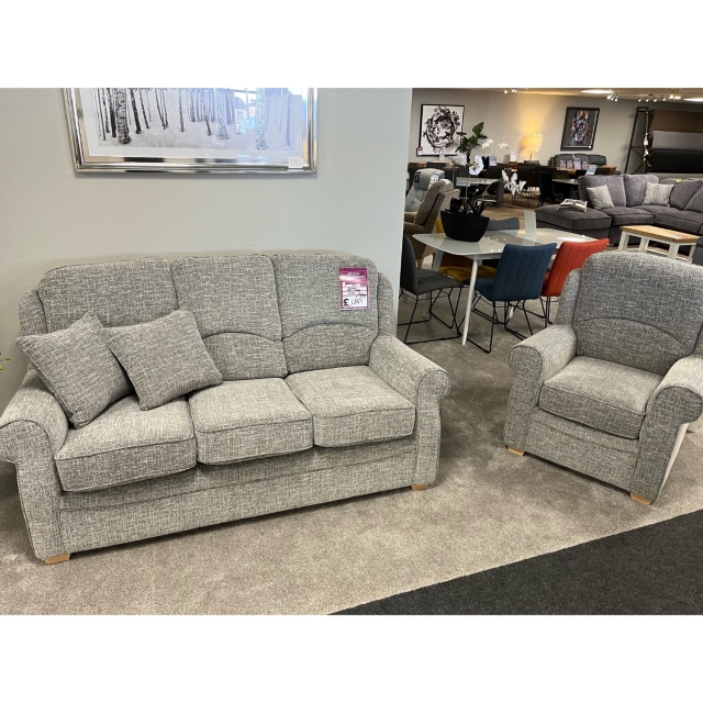 Store Clearance Items Tuscany 3 Seater Sofa and Chair