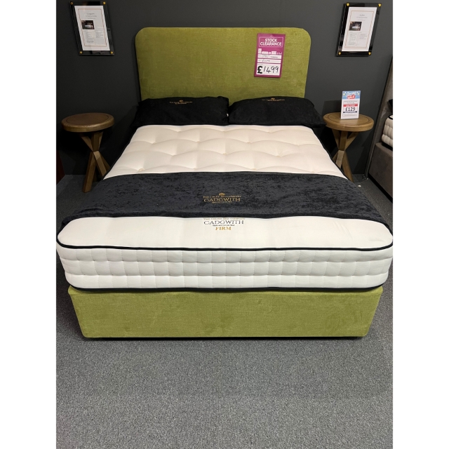 Store Clearance Items Cadgwith 4’6 Non Storage Divan and Headboard