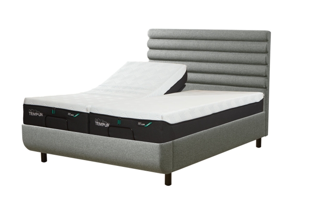 TEMPUR Arc Ergo Smart Base Bed Frame with Vectra Headboard