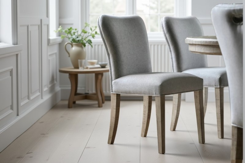 Gallery Direct Vancouver Rustic Fabric Dining Chair Gallery Direct Vancouver Rustic Fabric Dining Chair