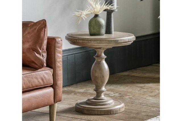 Gallery Direct Vancouver Rustic Pine Side Table Gallery Direct Vancouver Rustic Pine Side Table