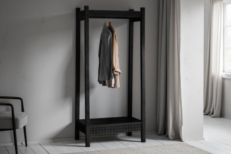 Gallery Direct Boho Boutique Open Wardrobe Gallery Direct Boho Boutique Open Wardrobe