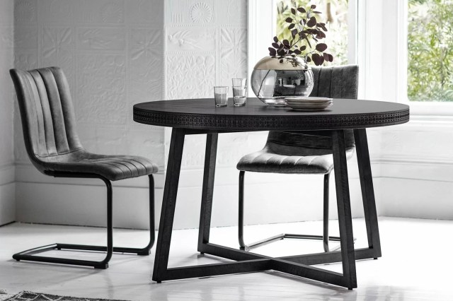 Gallery Direct Boho Boutique Round Dining Table Gallery Direct Boho Boutique Round Dining Table