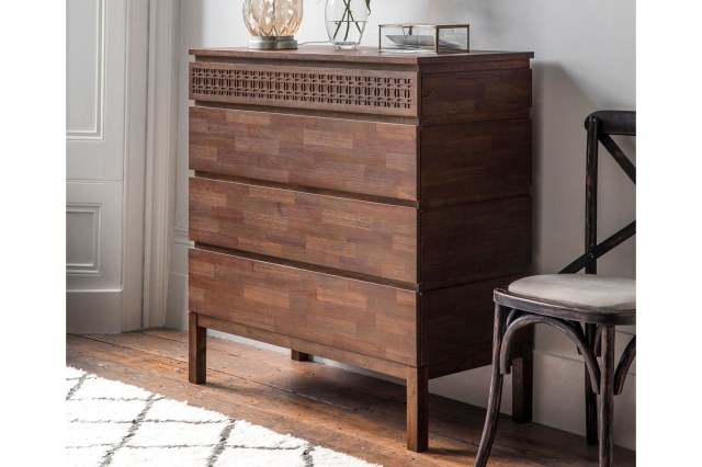 Gallery Direct Boho Retreat 4 Drawer Chest of Drawers Gallery Direct Boho Retreat 4 Drawer Chest of Drawers