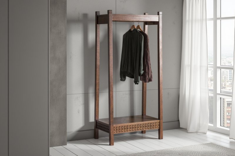 Gallery Direct Boho Retreat Open Wardrobe Gallery Direct Boho Retreat Open Wardrobe