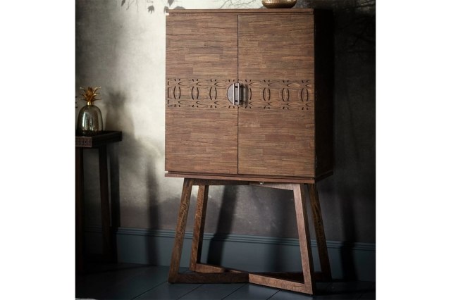 Gallery Direct Boho Retreat Cocktail Cabinet Gallery Direct Boho Retreat Cocktail Cabinet