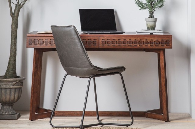 Gallery Direct Boho Retreat 2 Drawer Desk Gallery Direct Boho Retreat 2 Drawer Desk