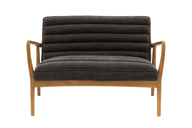 Gallery Direct Datsun Charcoal Boucle Fabric 2 Seater Sofa Gallery Direct Datsun Charcoal Boucle Fabric 2 Seater Sofa