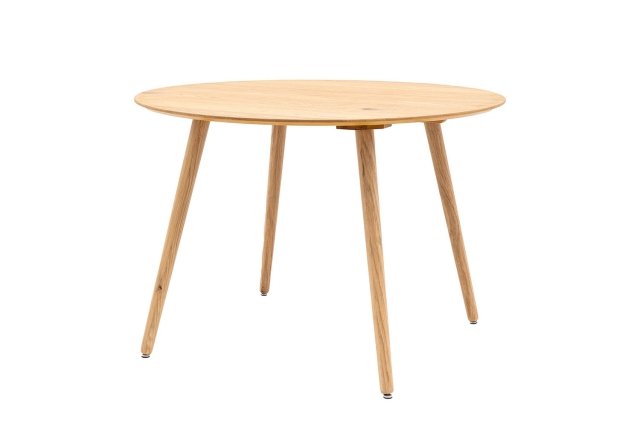 Gallery Direct Hatfield Natural Oak 110cm Round Dining Table Gallery Direct Hatfield Natural Oak 110cm Round Dining Table