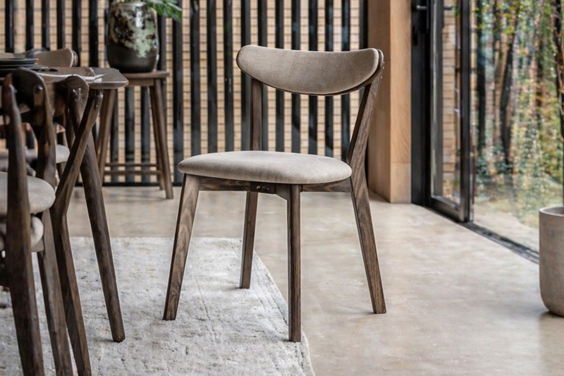 Gallery Direct Hatfield Pair Of Smoked Oak Dining Chairs Gallery Direct Hatfield Pair Of Smoked Oak Dining Chairs