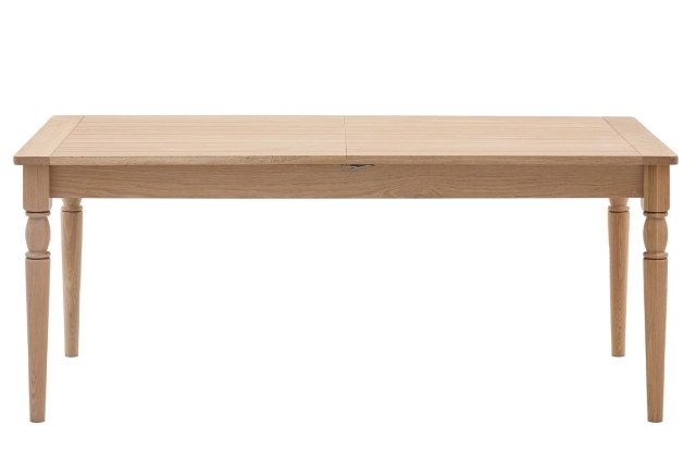 Gallery Direct Eton Oak 180/230cm Ext Dining Table Gallery Direct Eton Oak 180/230cm Ext Dining Table